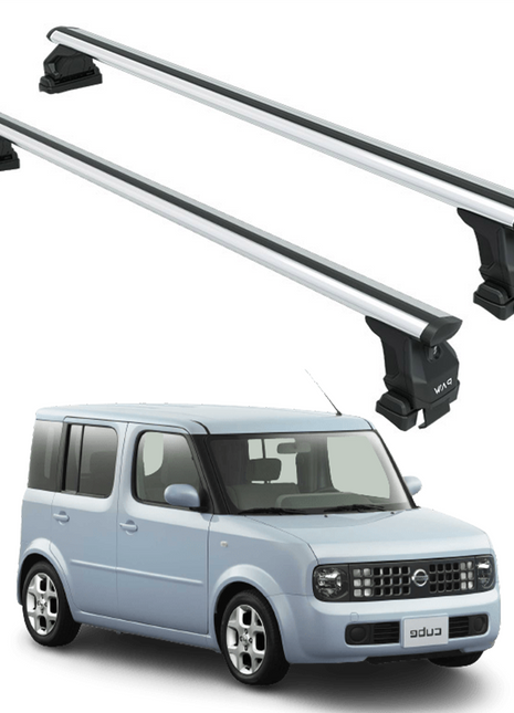 Nissan Cube Z11 2002–2008 Oluksuz Üst Tavan Portbagaj Taşıyıcı Ara Atkısı Toros Serisi Pro 4 Gri