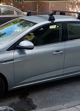 Renault Megane Sedan 4 2016-2025 Oluksuz Üst Tavan Portbagaj Taşıyıcı Ara Atkısı Toros Serisi Pro 4 Siyah