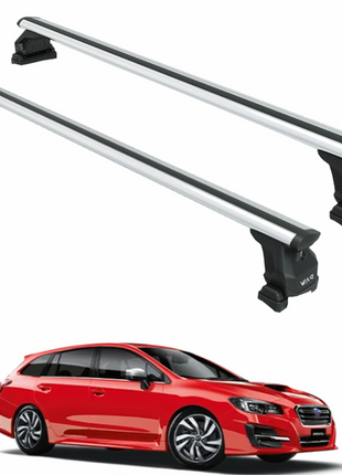 Subaru Levorg 2015-2020 Tavan Taşıyıcı Ara Barlar – Vidalı Montaj, Toros Fix Pro, Gri