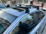 Toyota Corolla Hatchback 2018-2025 Oluksuz Üst Tavan Portbagaj Taşıyıcı Ara Atkısı Toros Serisi Pro 4 Gri