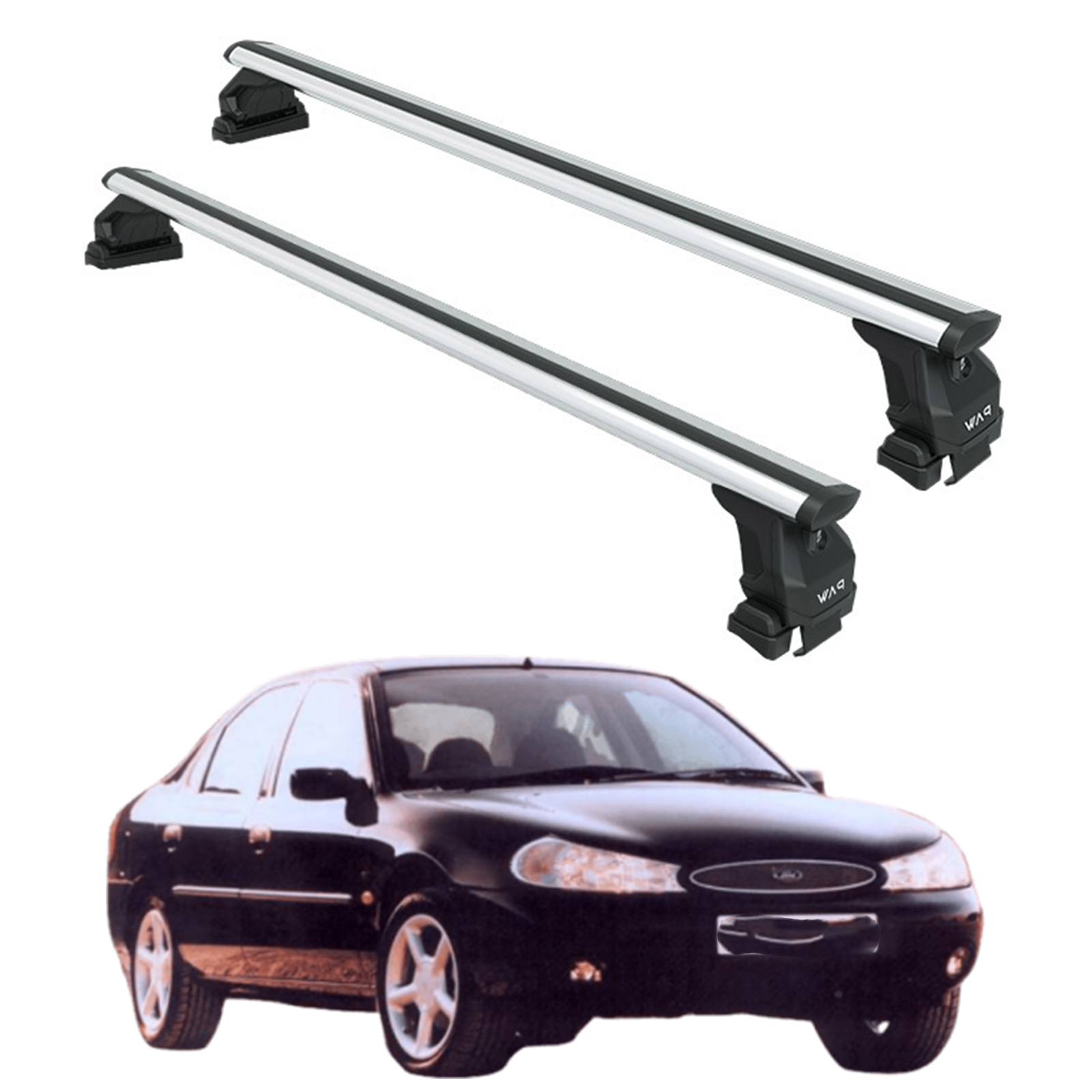 Ford Mondeo 1996-2000 Oluksuz Üst Tavan Portbagaj Taşıyıcı Ara Atkısı Toros Serisi Pro 4 Gri