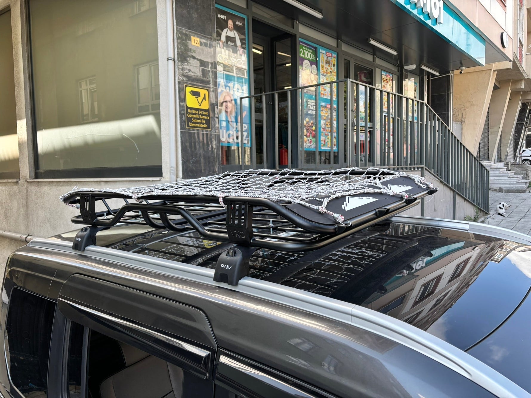 Ford Tourneo Connect 2014-2025 Portbagaj Taşıyıcı Ara Atkisi - Ara Çubuk Paw Pro 2 Pro 2 Siyah