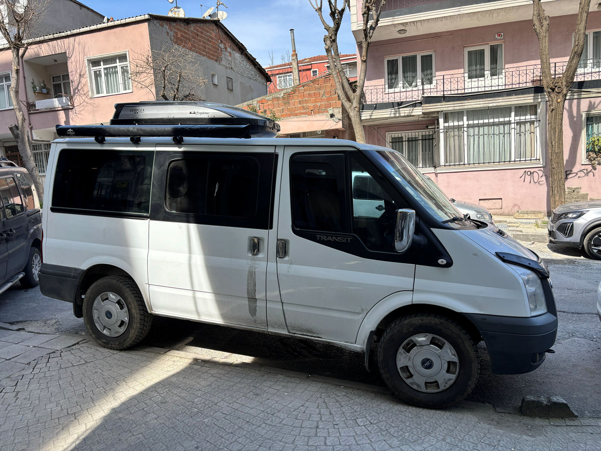Ford Transit 2000-2014 Tavan Taşıyıcı Ara Atkisi - Ara Bar Paw Pro 5 Gri