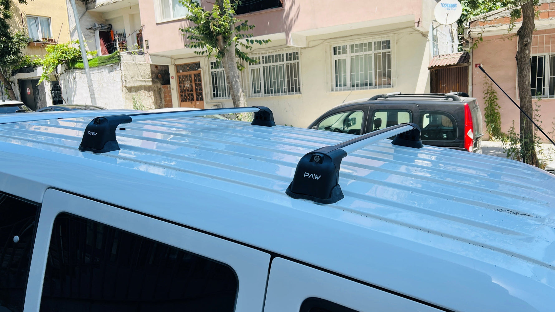 Ford Transit Connect (2010–2013) Tavan Ara Atkısı Paw Pro 3 | Fix Point, Gri