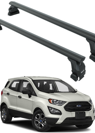 Ford Ecosport 2018-2025 Oluksuz Üst Tavan Portbagaj Taşıyıcı Ara Atkısı Toros Serisi Pro 4 Siyah