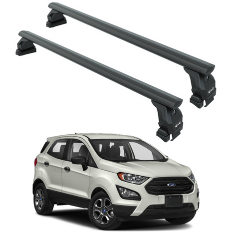 Ford Ecosport 2018-2025 Oluksuz Üst Tavan Portbagaj Taşıyıcı Ara Atkısı Toros Serisi Pro 4 Siyah