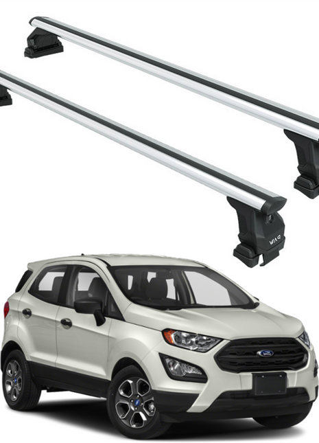 Ford Ecosport 2018-2025 Oluksuz Üst Tavan Portbagaj Taşıyıcı Ara Atkısı Toros Serisi Pro 4 Gri