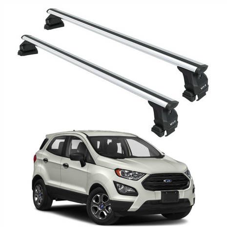Ford Ecosport 2018-2025 Oluksuz Üst Tavan Portbagaj Taşıyıcı Ara Atkısı Toros Serisi Pro 4 Gri