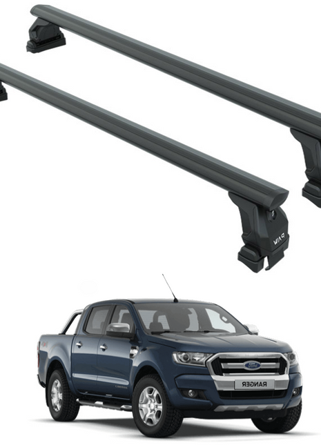 Ford Ranger 2011-2019 Oluksuz Üst Tavan Portbagaj Taşıyıcı Ara Atkısı Toros Serisi Pro 4 Siyah