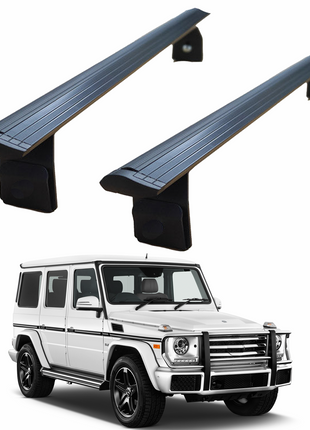 Mercedes G W463 1989-2018 Yagmur Oluklu Üst Tavan Taşıyıcı Ara Atkısı Pawalu Siyah