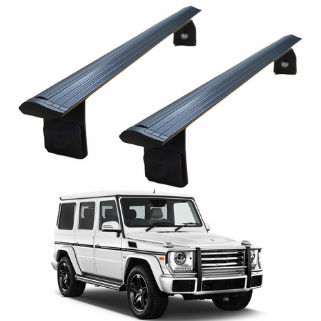 Mercedes G W463 1989-2018 Yagmur Oluklu Üst Tavan Taşıyıcı Ara Atkısı Pawalu Gri