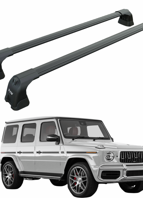 Mercedes G 2018-2025 W464 Portbagaj Taşıyıcı Ara Atkı Aparatı Paw Pro 3 Siyah