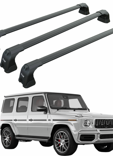 Mercedes G W464 2018-2025 Portbagaj Taşıyıcı Ara Atkı Aparatı Paw Pro 3 Siyah