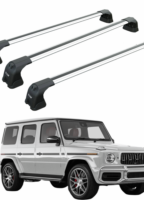Mercedes G W464 2018-2025 Portbagaj Taşıyıcı Ara Atkı Aparatı Paw Pro 3 Gri