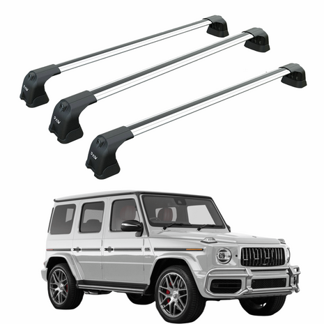 Mercedes G W464 2018-2025 Portbagaj Taşıyıcı Ara Atkı Aparatı Paw Pro 3 Gri