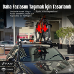 Bmw 1 Serisi (F70) 2025-2026 Ara Atkı Portbagaj Taşıyıcı - Paw Pro 3 Gri