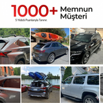 Paw Mercedes-Benz EQE Sedan (2022-2025) Ara Atkı Portbagaj Taşıyıcı - Pro 3 Siyah