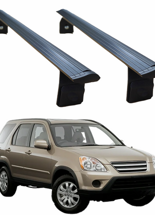 Honda CR-V MK2 (2002–2006) Çadır Taşıyıcı Tavan Barı Ara Atkısı Pratik Serisi Siyah