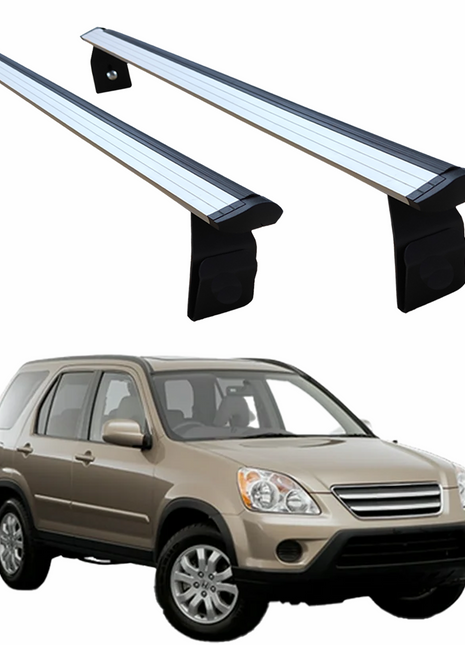 Honda CR-V MK2 (2002–2006) Çadır Taşıyıcı Tavan Barı Ara Atkısı Pratik Serisi Gri