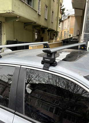 For Honda Civic Sedan 2021-2025 Roof Rack Cross Bars Normal Roof Alu Black