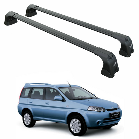 Honda Hr-V 1999-2005 Portbagaj Taşıyıcı Ara Atkı Aparatı Paw Pro 3 Siyah