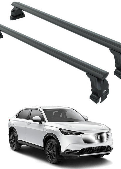 Honda Hr-V 2022-2025 Oluksuz Üst Tavan Portbagaj Taşıyıcı Ara Atkısı Toros Serisi Pro 4 Siyah