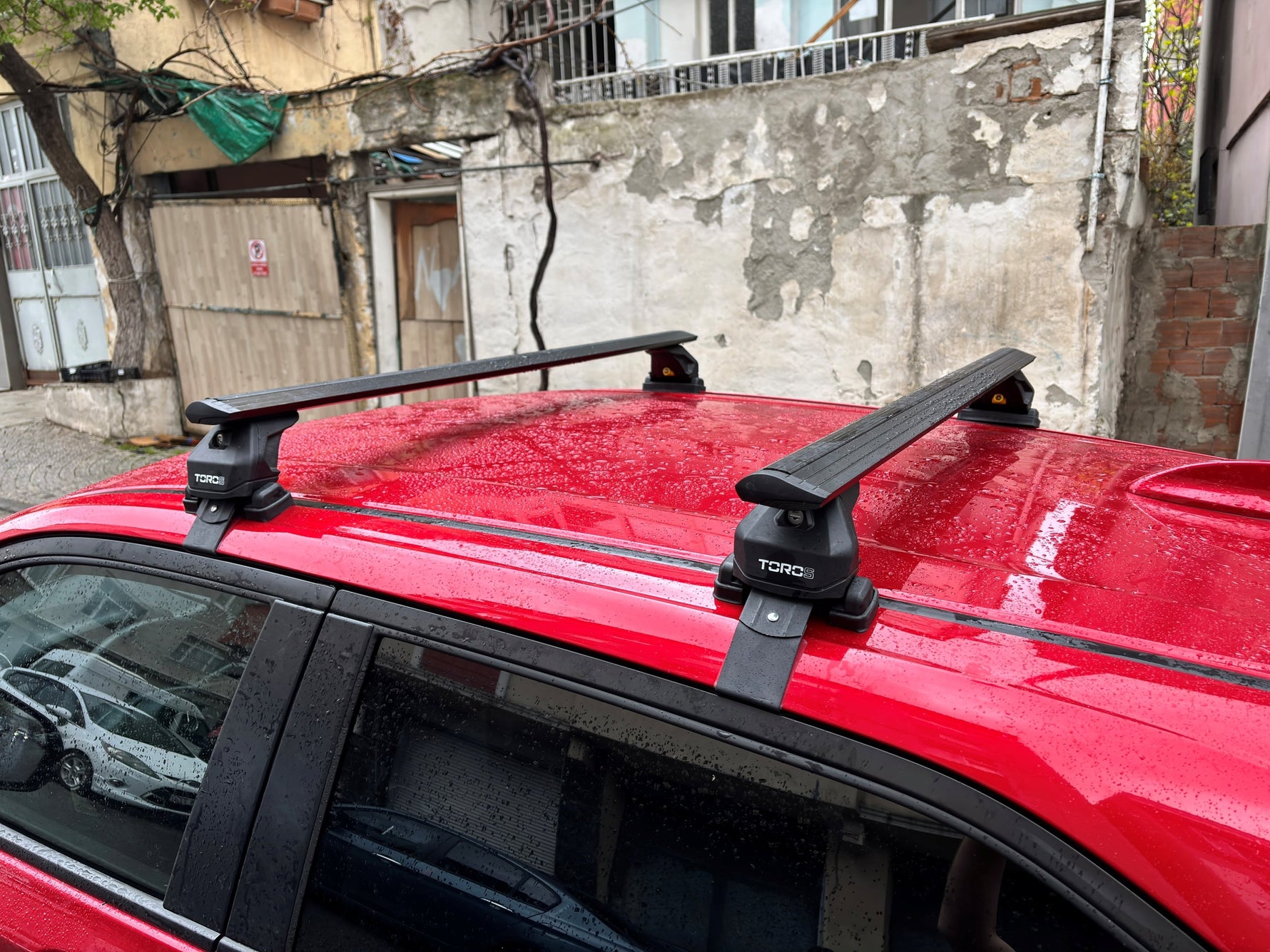 Honda Hr-V 2022-2025 Oluksuz Üst Tavan Portbagaj Taşıyıcı Ara Atkısı Toros Serisi Pro 4 Siyah