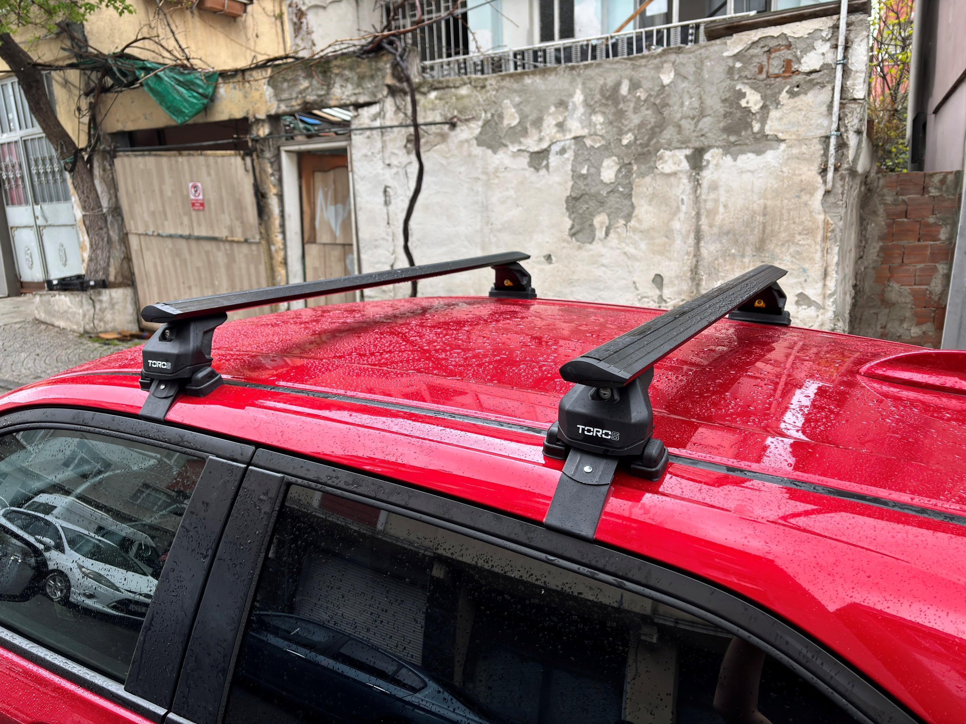 Honda Hr-V 2022-2025 Oluksuz Üst Tavan Portbagaj Taşıyıcı Ara Atkısı Toros Serisi Pro 4 Siyah