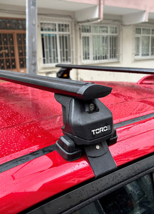 Honda Hr-V 2022-2025 Oluksuz Üst Tavan Portbagaj Taşıyıcı Ara Atkısı Toros Serisi Pro 4 Siyah