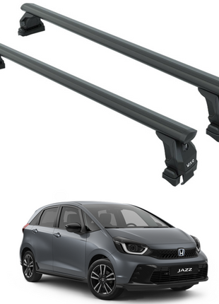 Honda Jazz 2021-2025 Oluksuz Üst Tavan Portbagaj Taşıyıcı Ara Atkısı Toros Serisi Pro 4 Siyah