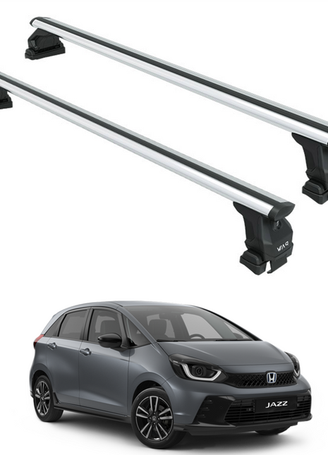 Honda Jazz 2021-2025 Oluksuz Üst Tavan Portbagaj Taşıyıcı Ara Atkısı Toros Serisi Pro 4 Gri