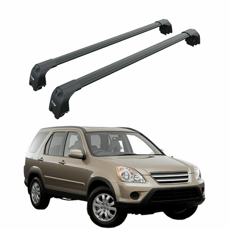 Honda Cr-V Mk2 2002-2006 Portbagaj Taşıyıcı Ara Atkisi - Ara Çubuk Paw Pro 2 Siyah
