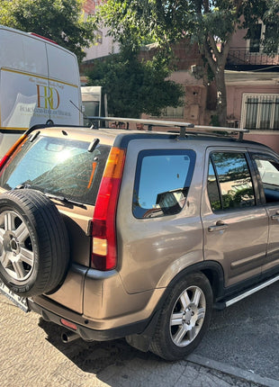 Honda CR-V MK2 (2002–2006) Çadır Taşıyıcı Tavan Barı Ara Atkısı Pratik Serisi Gri