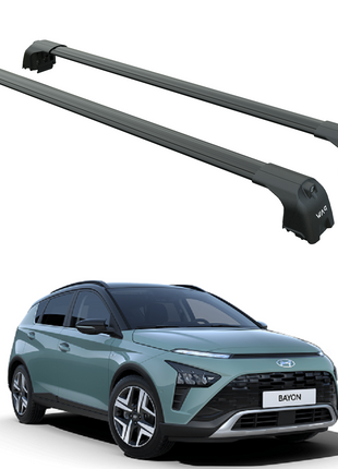 Hyundai Bayon 2021-2025 Portbagaj Taşıyıcı Ara Atkisi - Ara Çubuk Paw Pro 2 Siyah