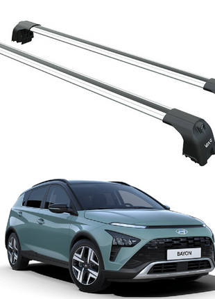 Hyundai Bayon 2021-2025 Portbagaj Taşıyıcı Ara Atkisi - Ara Çubuk Paw Pro 2 Gri