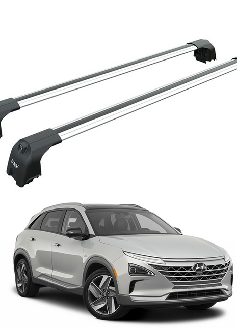 Hyundai Nexo 2019-2025 Portbagaj Taşıyıcı Ara Atkisi - Ara Çubuk Paw Pro 2 Gri