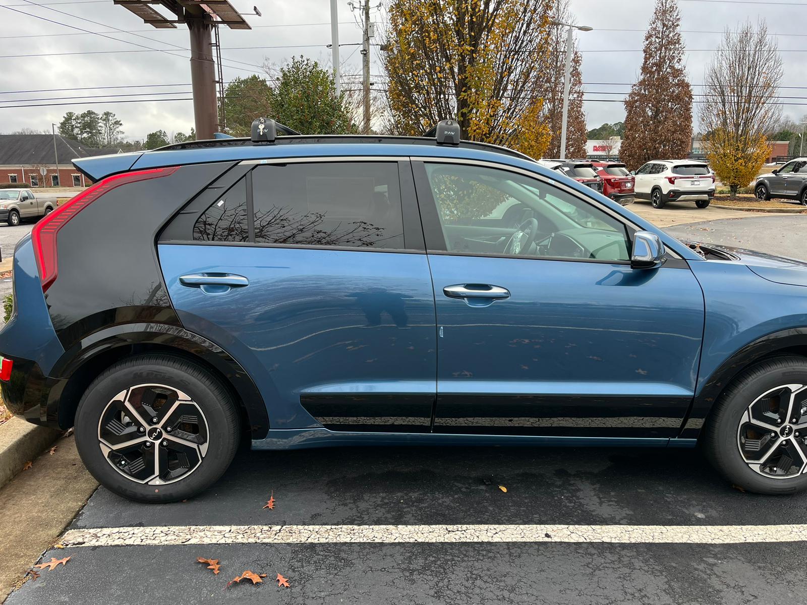 Kia Niro 2017-2022 Portbagaj Taşıyıcı Ara Atkisi - Ara Çubuk Paw Pro 2 Siyah