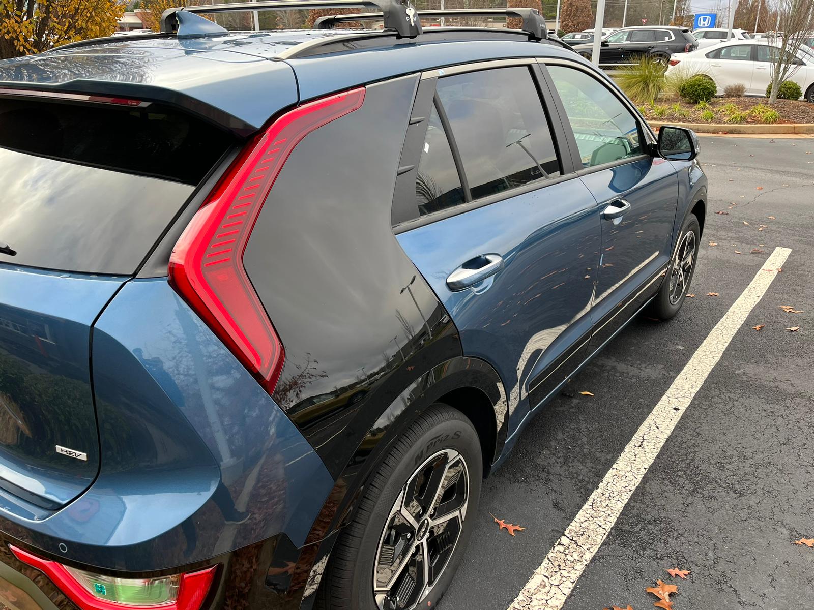 Kia Niro 2017-2022 Portbagaj Taşıyıcı Ara Atkisi - Ara Çubuk Paw Pro 2 Siyah