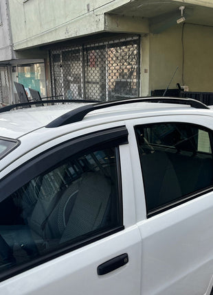 Fiat Panda 169 2003-2012 Araç Üstü Alüminyum Tavan Yan Rayları Plus Serisi - Gri