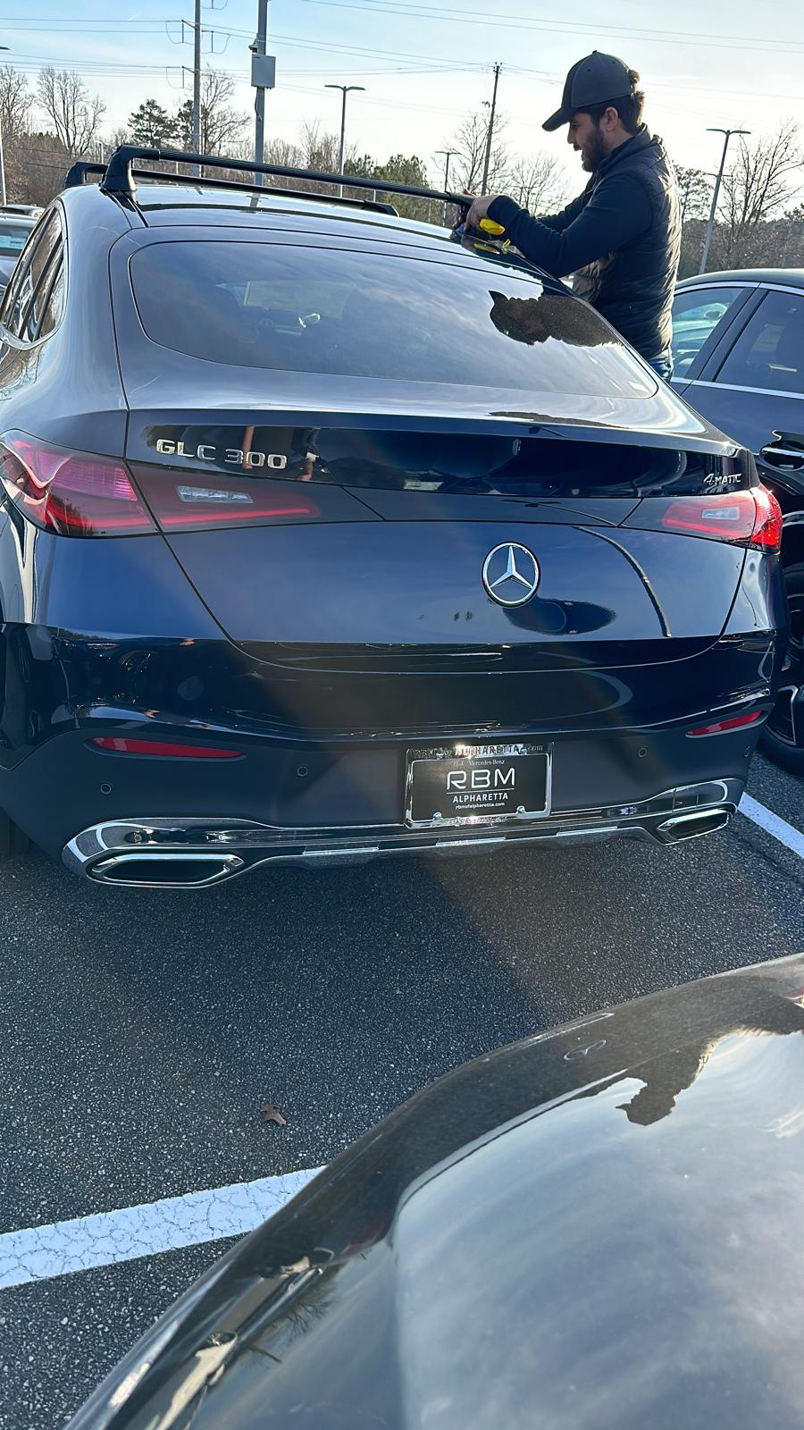 Mercedes Benz Glc Coupe (C254) 2022-2025 Portbagaj Taşıyıcı Ara Atkı Aparatı Paw Pro 3 Gri