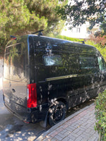 H1 Ladder Roof Rack 2018- On Sprinter Low Roof (144 WB) Roof Rack Gri