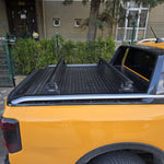 Ford Ranger Wildtrak (2023-2025) Kasa Üstü Bed Rack Taşıyıcı Bar – Siyah | Kilitli Sistem | Vida Montajlı