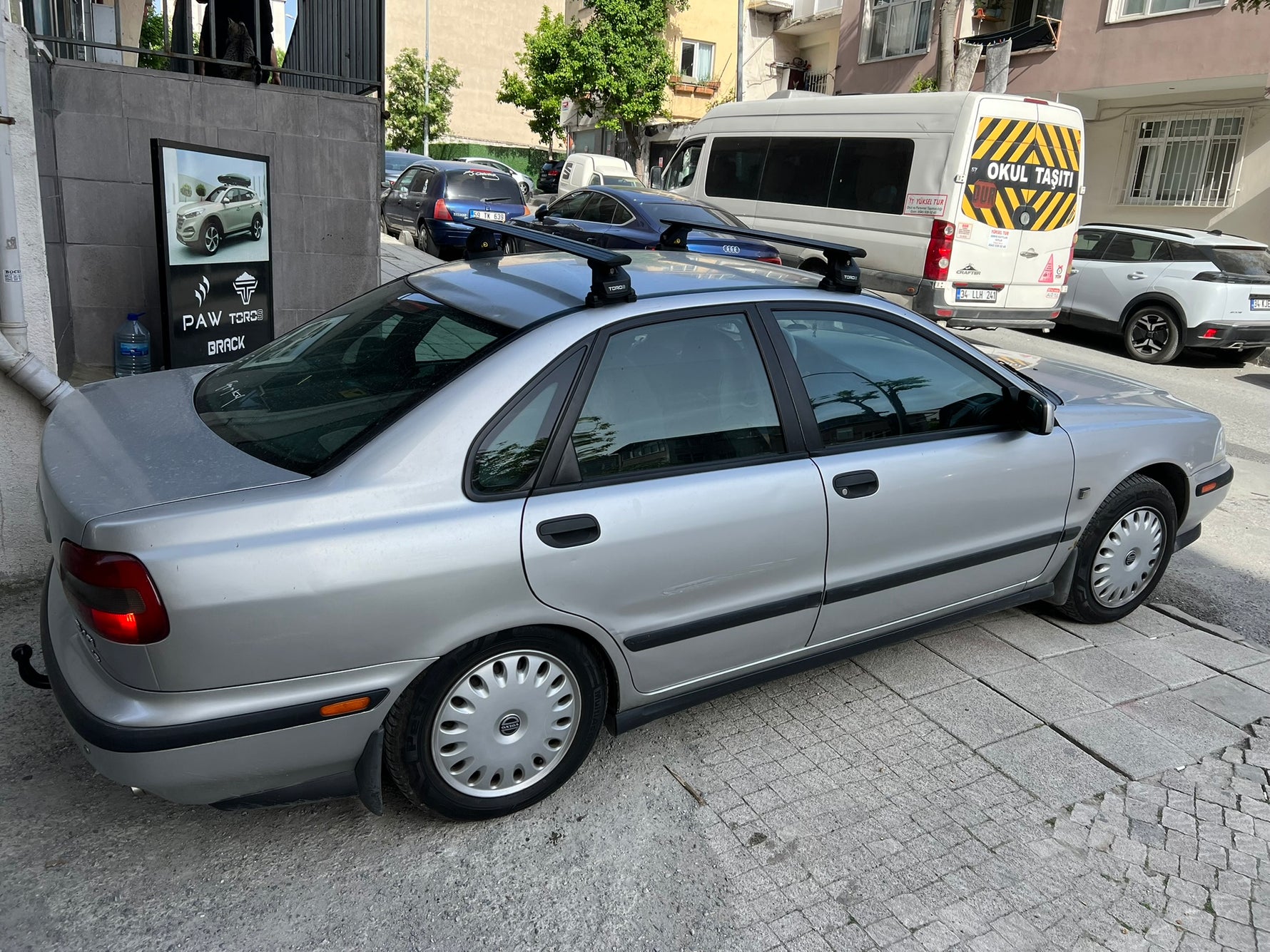 Volvo S40 2003-2012 Taşıyıcı Ara Atkısı Tavan Sistemleri Toros Fix Pro Siyah