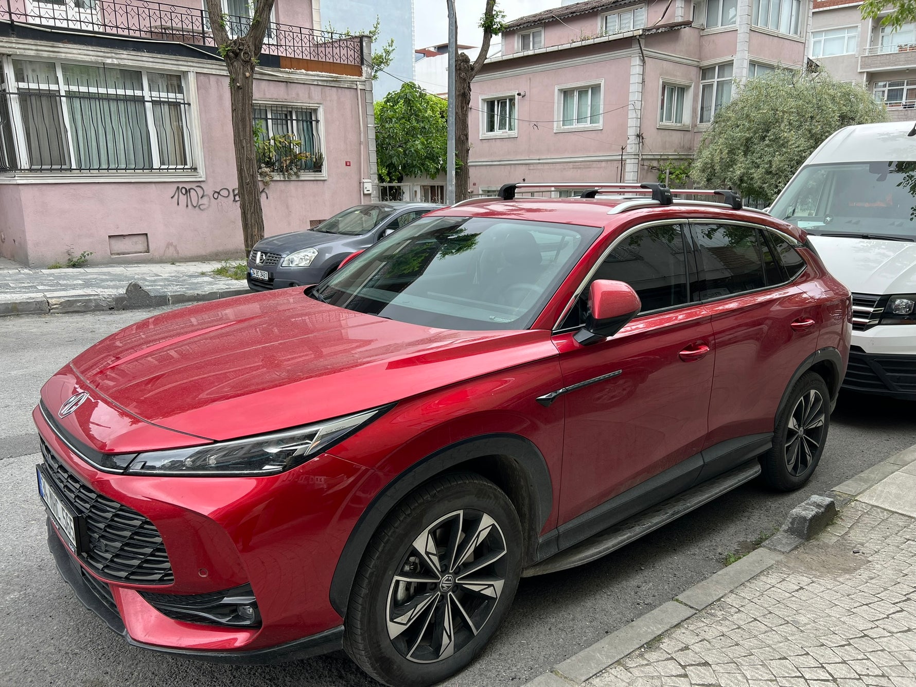 Mg Hs Phev 2022-2025 Portbagaj Taşıyıcı Ara Atkisi - Ara Çubuk Paw Pro 2 Gri