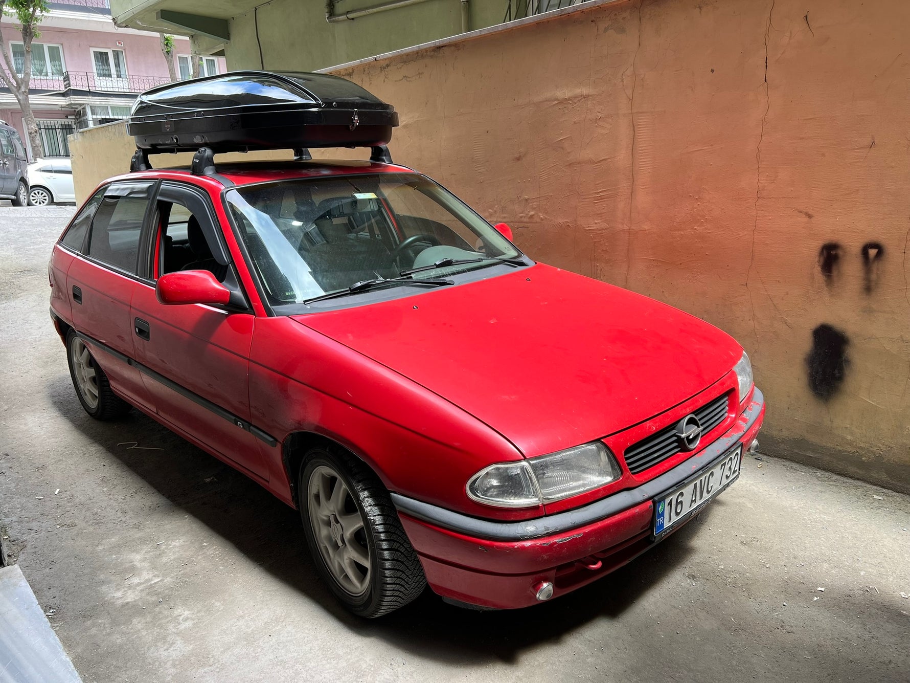 Opel Astra F (1991-1998) Ara Atkı Portbagaj Taşıyıcı Paw Pro 3