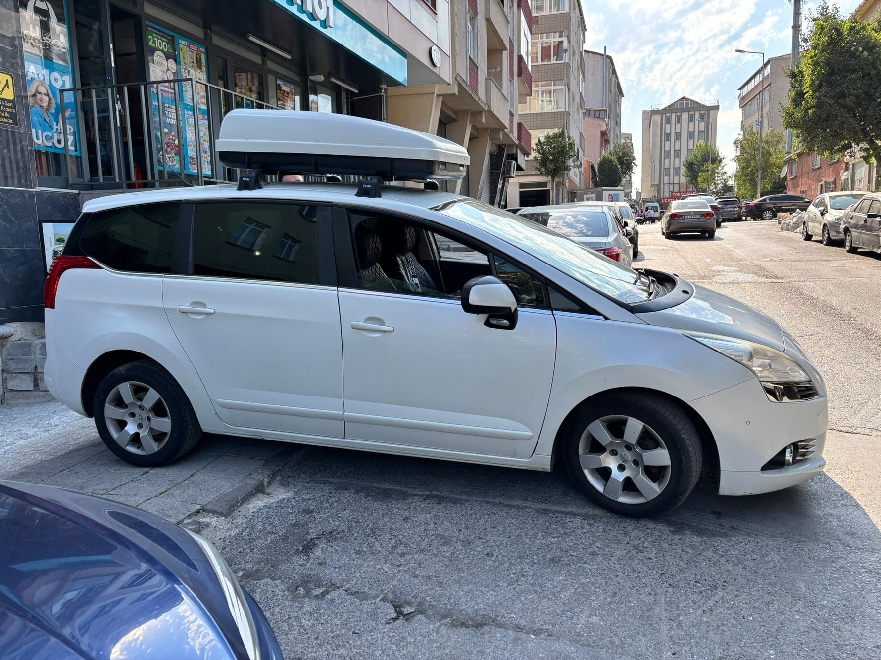 Citroen C5 2008-2017 Portbagaj Taşıyıcı Ara Atkı Aparatı Paw Pro 3 Gri