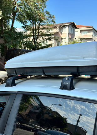 Peugeot 5008 2010-2017 Portbagaj Taşıyıcı Ara Atkı Aparatı Paw Pro 3 Siyah