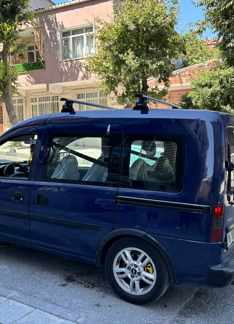 Opel Combo C 2002-2012 Portbagaj Taşıyıcı Ara Atkisi - Ara Çubuk Fix Pro Gri