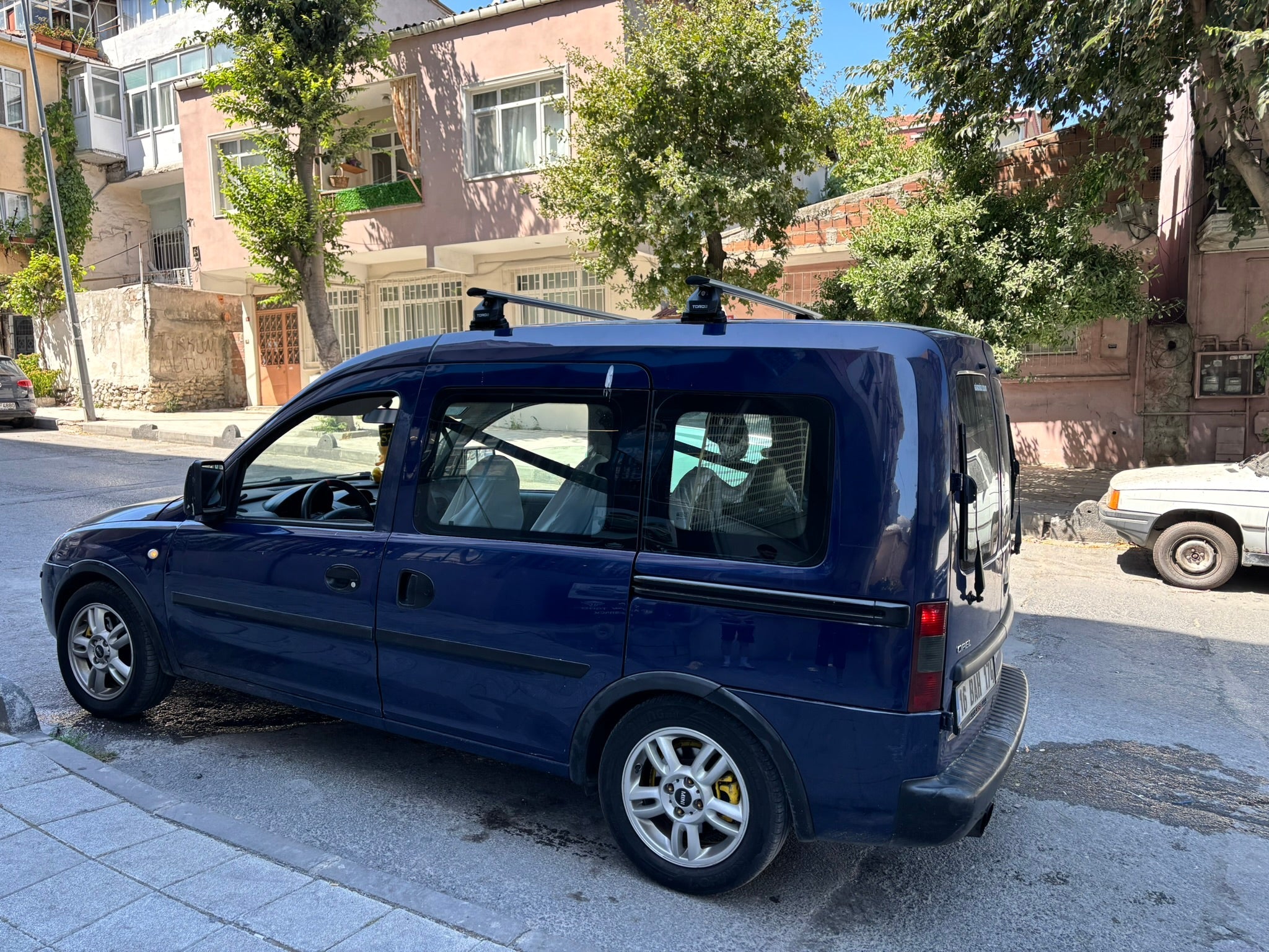Opel Combo C 2002-2012 Portbagaj Taşıyıcı Ara Atkisi - Ara Çubuk Fix Pro Gri