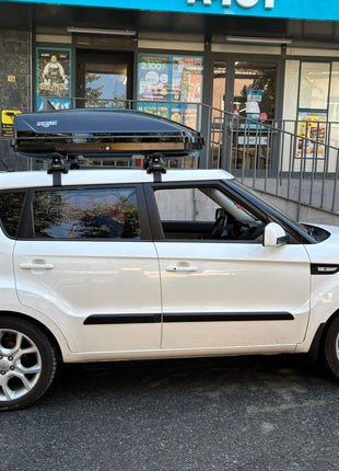 Kia Soul 2008-2013 Oluksuz Üst Tavan Portbagaj Taşıyıcı Ara Atkısı Toros Serisi Pro 4 Siyah
